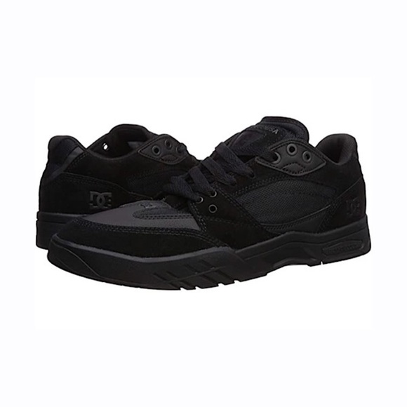 NEW Men’s Dc Maswell Black Skate Shoes Size 7 US! - Picture 1 of 14